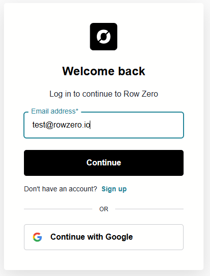 login