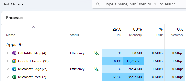 excel calculation options set to manual